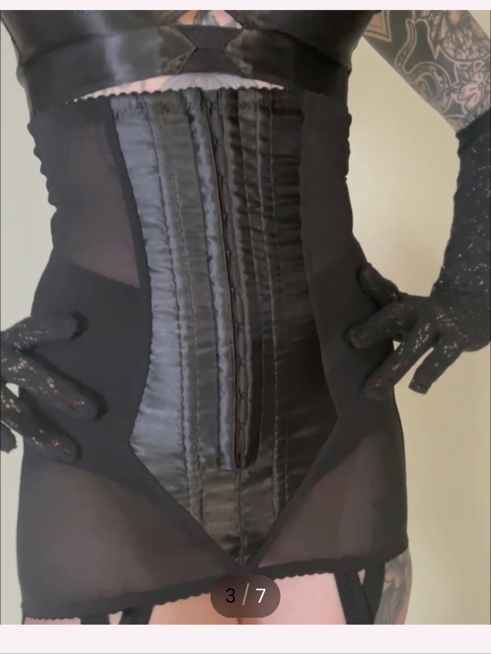 1950s Garter Belts - Lot Of 2 - Black - Picture 9 of 11